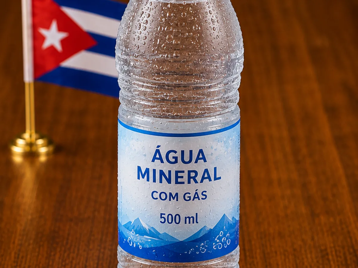 Água Mineral com Gás